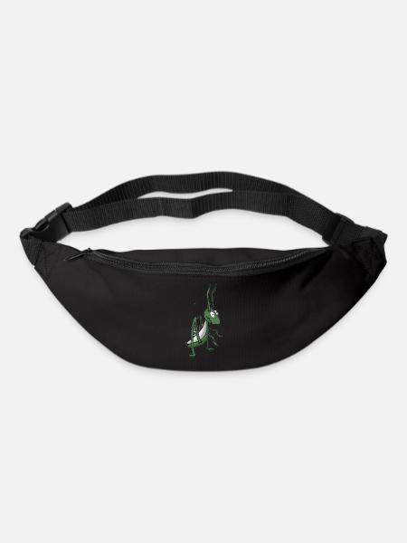 Grashüpfer - Gürteltasche - Schwarz