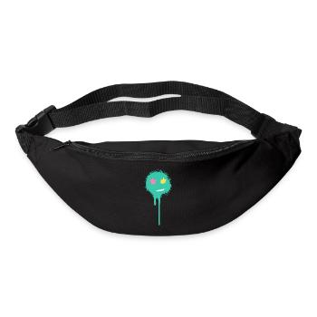 Teinture de peinture - Sac banane - noir - Devant