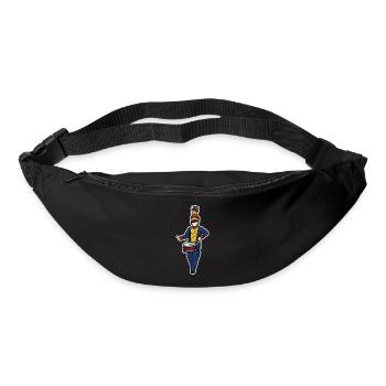 Trommler Junge - Gürteltasche - Schwarz - Vorne