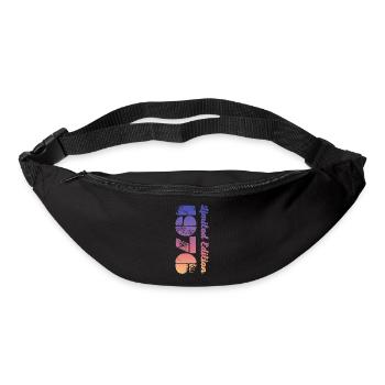 Vintage 1976 - Gürteltasche - Schwarz - Vorne