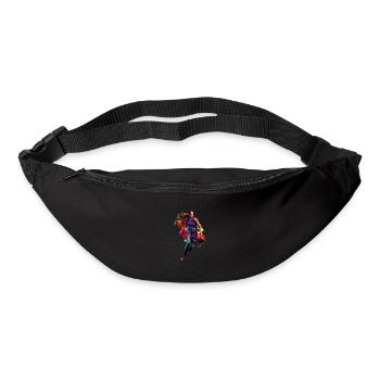 Basketball Spielerin Frauen Athletisch - Gürteltasche - Schwarz - Vorne