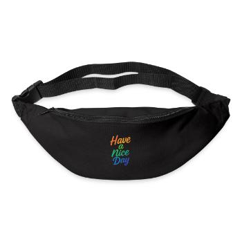Have a nice Day - Bum bag - black - Front