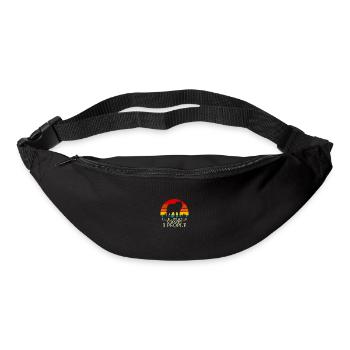 wolf - Bum bag - black - Front