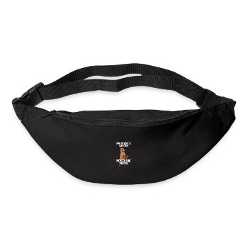 Posaune spielen Posaunenspieler Posaunist - Gürteltasche - Schwarz - Vorne