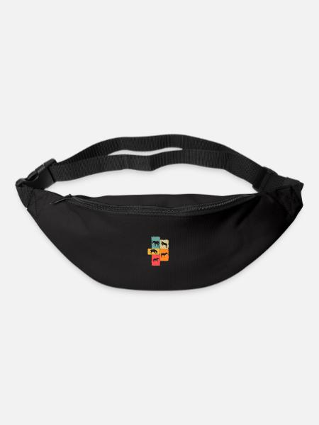 Âne - Sac banane - noir