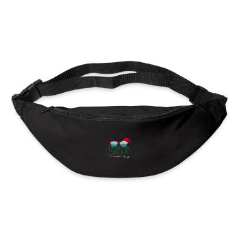 Noël en juillet - Sac banane - noir - Devant