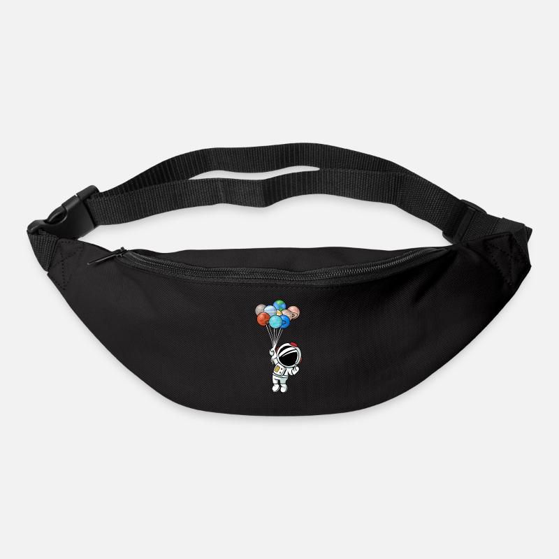 Astronaute - Sac banane - noir
