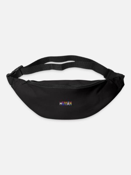 HUMAN - Gürteltasche - Schwarz