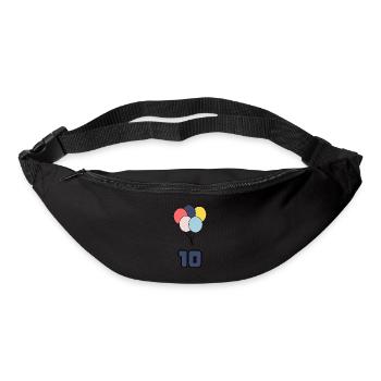 ALLES GUTE ZUM GEBURTSTAG. ALLES GUTE ZUM GEBURTSTAG. GEBURTSTAG. - Gürteltasche - Schwarz - Vorne