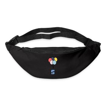 5. 5 YEARS. 5TH ANNIVERSARY. BIRTHDAY 5 YEARS - Bum bag - black - Front