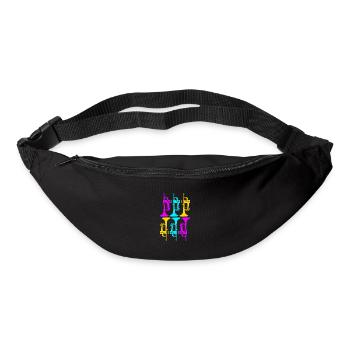 Trombone - Sac banane - noir - Devant