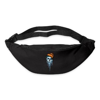 Snow Skull - Gürteltasche - Schwarz - Vorne
