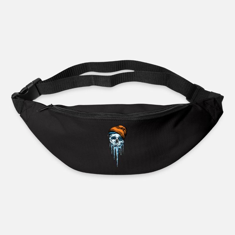 Snow Skull - Bum bag - black