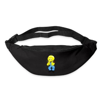 Tollwütige Zitrone - Gürteltasche - Schwarz - Vorne