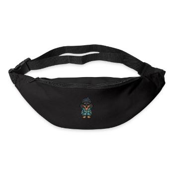Teckel BadgerDog Winter - Sac banane - noir - Devant