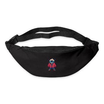 Bear Cool Comic - Bum bag - black - Front