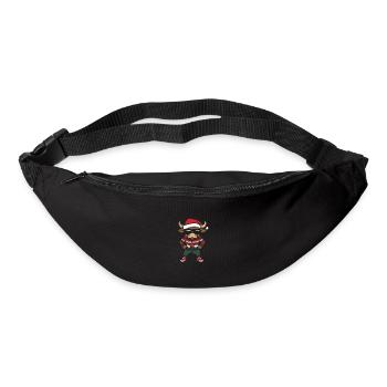 Taureau Noël Noël Taureau - Sac banane - noir - Devant