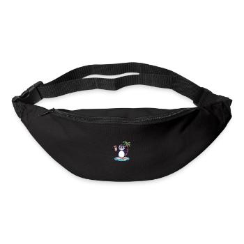 Penguin Island Summer Palm - Bum bag - black - Front