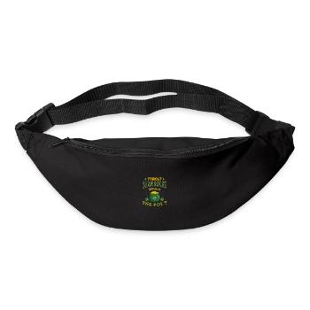 Forget Shamrocks Where is The Pot St. Patricks Day - Bum bag - black - Front