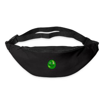 peas face - Bum bag - black - Front