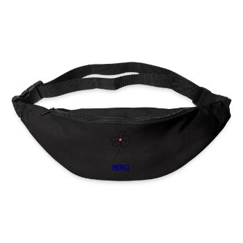MERCI. THANKS. THANK YOU. ANNIVERSAIRE. NAISSANCE. - Sac banane - noir - Devant