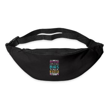 Funny K-Pop Lover K-Drama Korean - Gürteltasche - Schwarz - Vorne