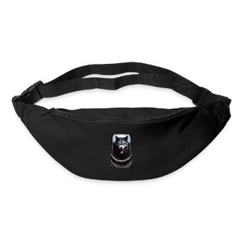 Werewolf | Wolf | Mythical creatures | Monsters | Mystical - Bum bag - black - Front