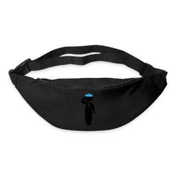 Ein salutierender Matrose - Gürteltasche - Schwarz - Vorne
