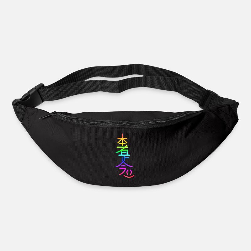 hon sha ze sho nen rainbow - Bum bag - black