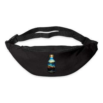 A world in a bottle - Bum bag - black - Front