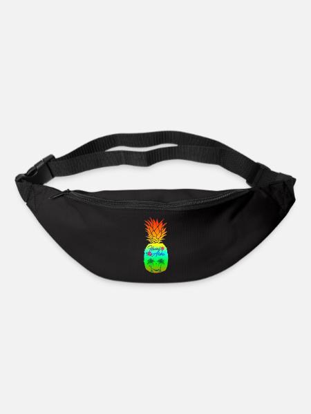 ananas - Sac banane - noir