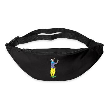 Jonglage d’Halloween avec les clowns - Sac banane - noir - Devant