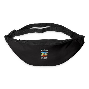 My Class Is Lit - Gürteltasche - Schwarz - Vorne