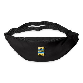 Cadeau de moteur de mécanique de réglage automatique - Sac banane - noir - Devant