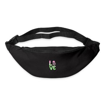 Chicken Rooster - Bum bag - black - Front