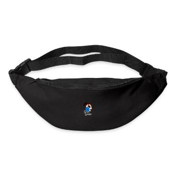 Fille de travailleur social, travailleur social - Sac banane - noir - Devant