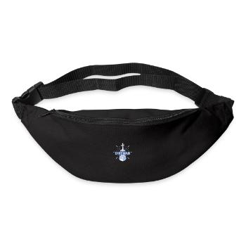 Geschenk für Dietmar - Gürteltasche - Schwarz - Vorne
