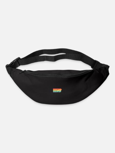 Schwein - Gürteltasche - Schwarz