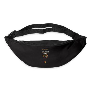 Der Traum lebt - Gürteltasche - Schwarz - Vorne