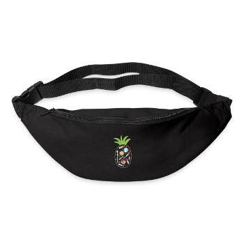 Esthéticienne Ananas - Sac banane - noir - Devant