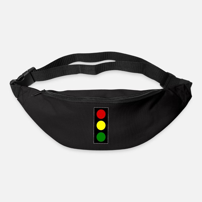 Ampel - Gürteltasche - Schwarz