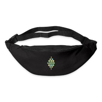 First name Laurin - Bum bag - black - Front