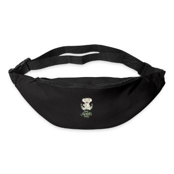 Koala Lover Hug Floral Mum Happy Mother's Day - Bum bag - black - Front