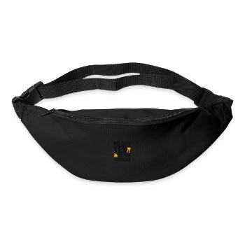 Nous avons dit à l’adresse - Sac banane - noir - Devant