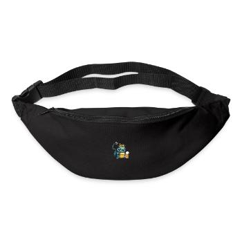 Worm Beer Funny - Bum bag - black - Front