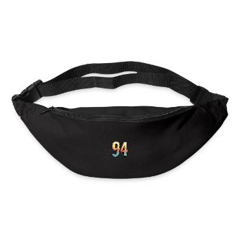 94 Symbole numérique - Sac banane - noir - Devant