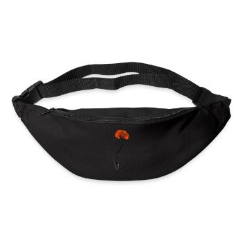 Mohn(tag) - Gürteltasche - Schwarz - Vorne