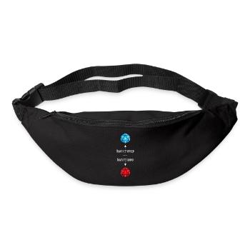 Pech D20 - Gürteltasche - Schwarz - Vorne