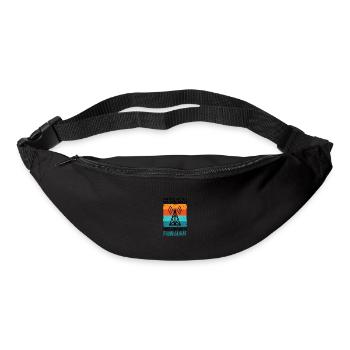 Amateurfunk Funker Funkgerät Funkamateur Vintage - Gürteltasche - Schwarz - Vorne