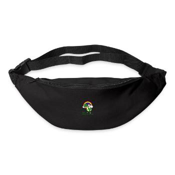 Frère frère frère Brother I cadeau - Sac banane - noir - Devant
